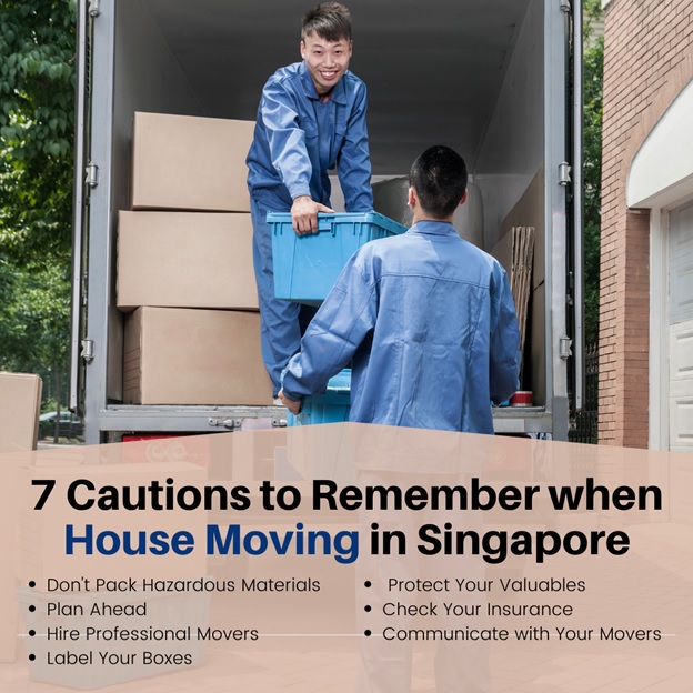 7 Cautions to Remember when House Moving in Singapore